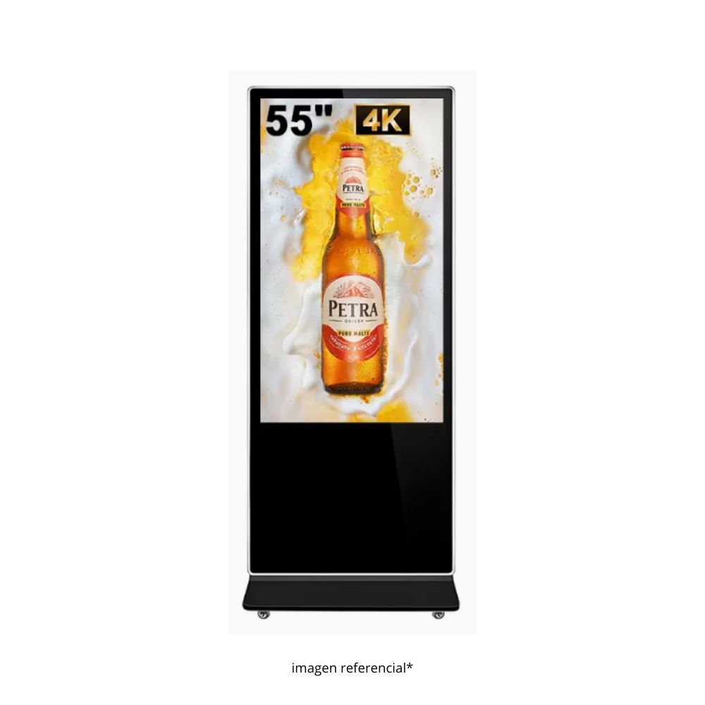 TOTEM INTERACTIVO TÁCTIL DE 55 PULGADAS CORE I5 6ta. Gen., RAM 8 Gb, SSD 256Gb