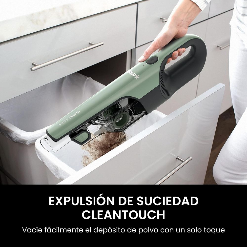 Aspiradora Inalámbrica Portátil de Alta Succión para Auto y Hogar - Shark UltraCyclone Pro