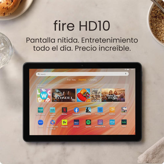 Tablet Amazon Fire HD 10 - Pantalla Full HD 10.1", 32GB