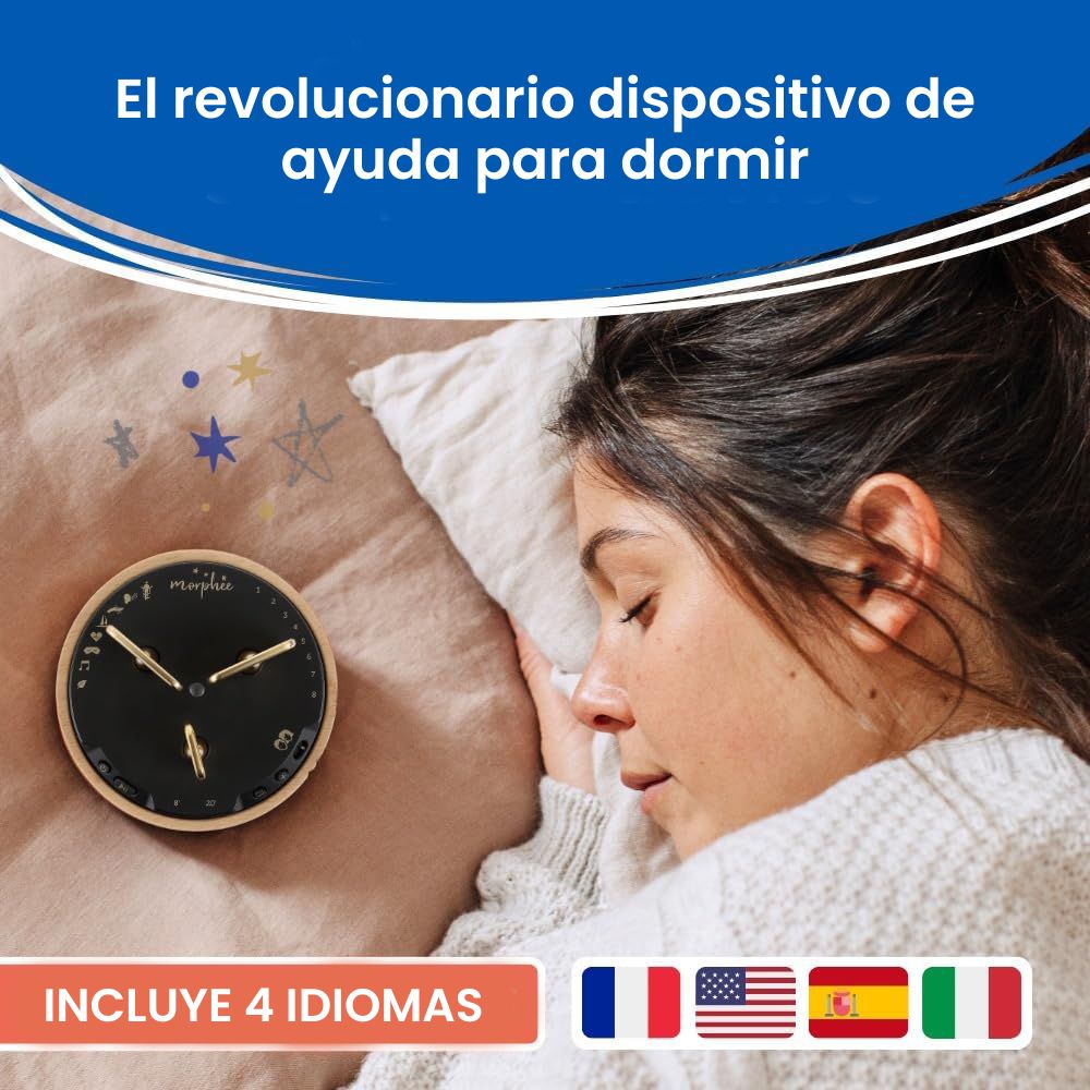 Máquina de sonido para dormir con meditación - Morphée