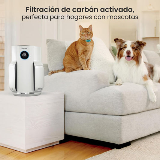 Purificador de Aire con Filtro HEPA | Para 650 pies² - Shark NeverChange