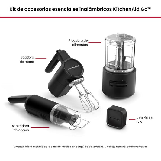 KitchenAid Go™ - Set Inalámbrico de Batidora, Picadora