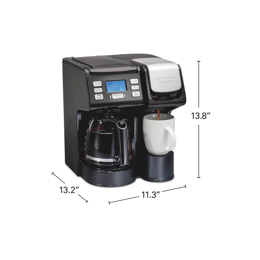 Cafetera 3 en 1 - Hamilton Beach FlexBrew Trio