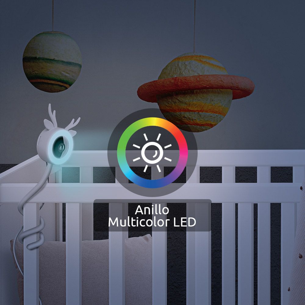 Monitor Inteligente Wi-Fi® para Bebé - Seguridad y Confort Avanzados