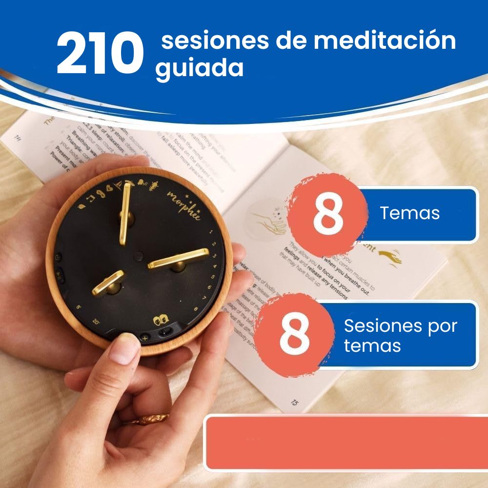 Máquina de sonido para dormir con meditación - Morphée