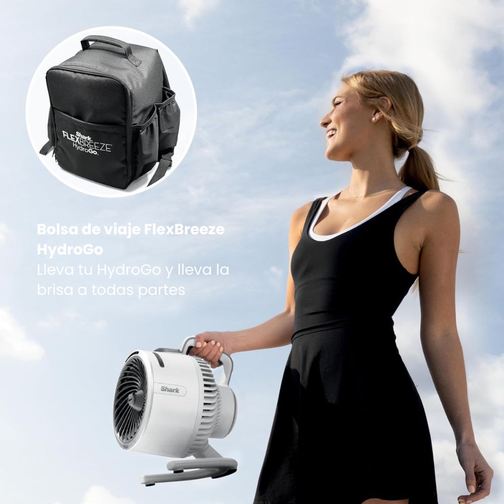 Ventilador Portátil Shark FlexBreeze HydroGo