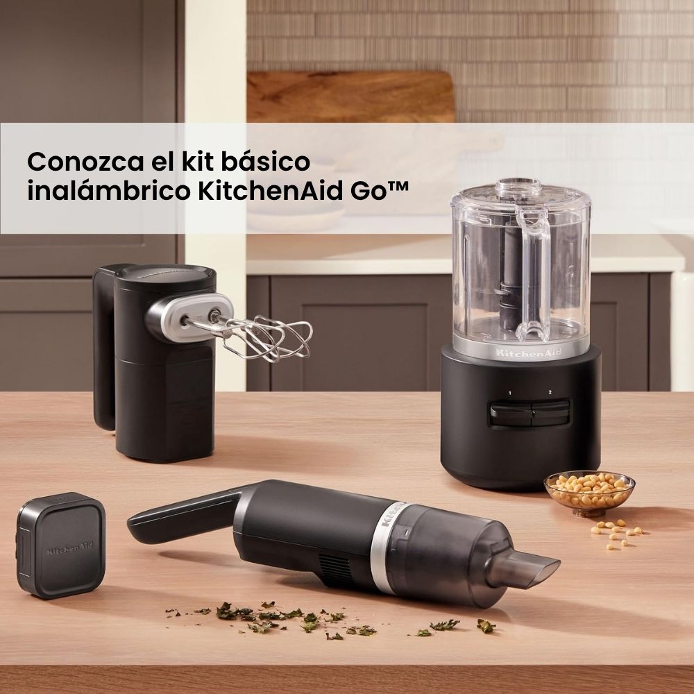 KitchenAid Go™ - Set Inalámbrico de Batidora, Picadora