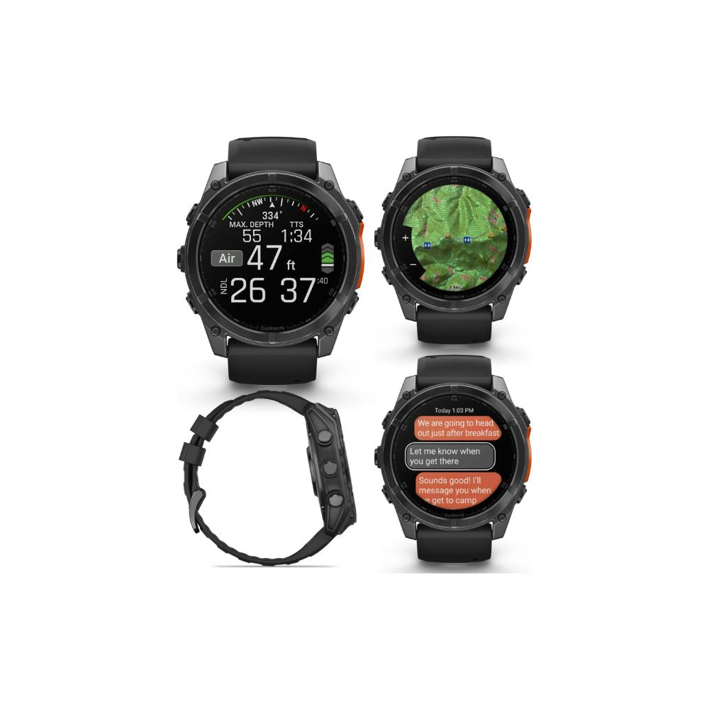 Garmin Fenix Wearable4U – Reloj Multideportivo Premium con GPS y Pantalla AMOLED