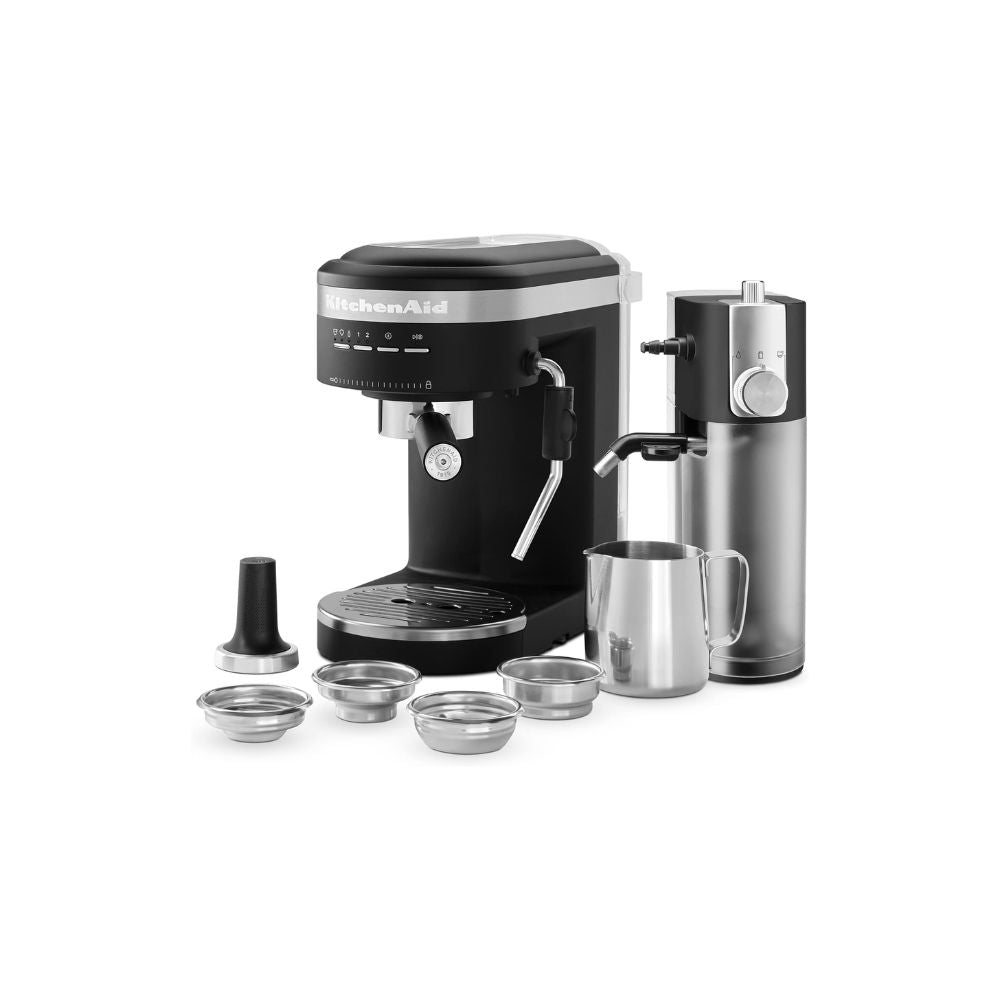 Máquina de Café Espresso Semiautomática con Espumador Automático (KES6404) - KitchenAid