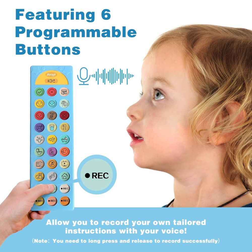 Joyreal Dispositivo AAC para Autismo y Terapia del Habla | Herramienta de Comunicación No Verbal