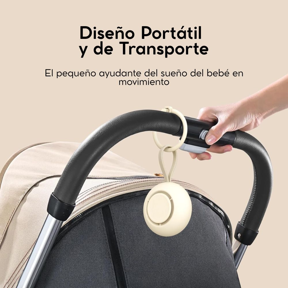 Máquina de Sonido Portátil para Dormir – Ruido Blanco para Bebés, Niños