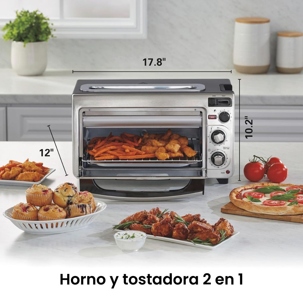 Horno Tostador 2 en 1 - Hamilton Beach