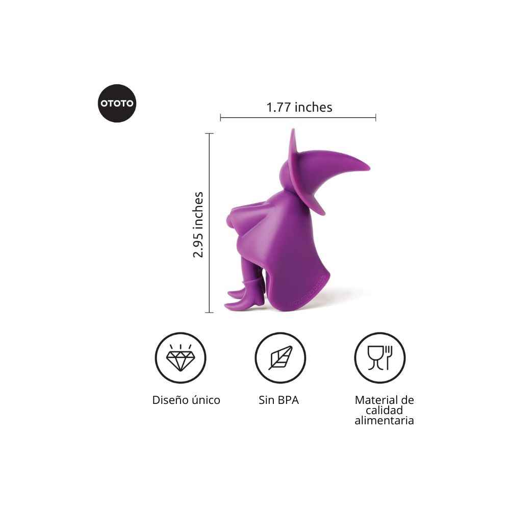 Soporte para Cucharas con Diseño de Bruja | Accesorio para Cocina | OTOTO Agatha