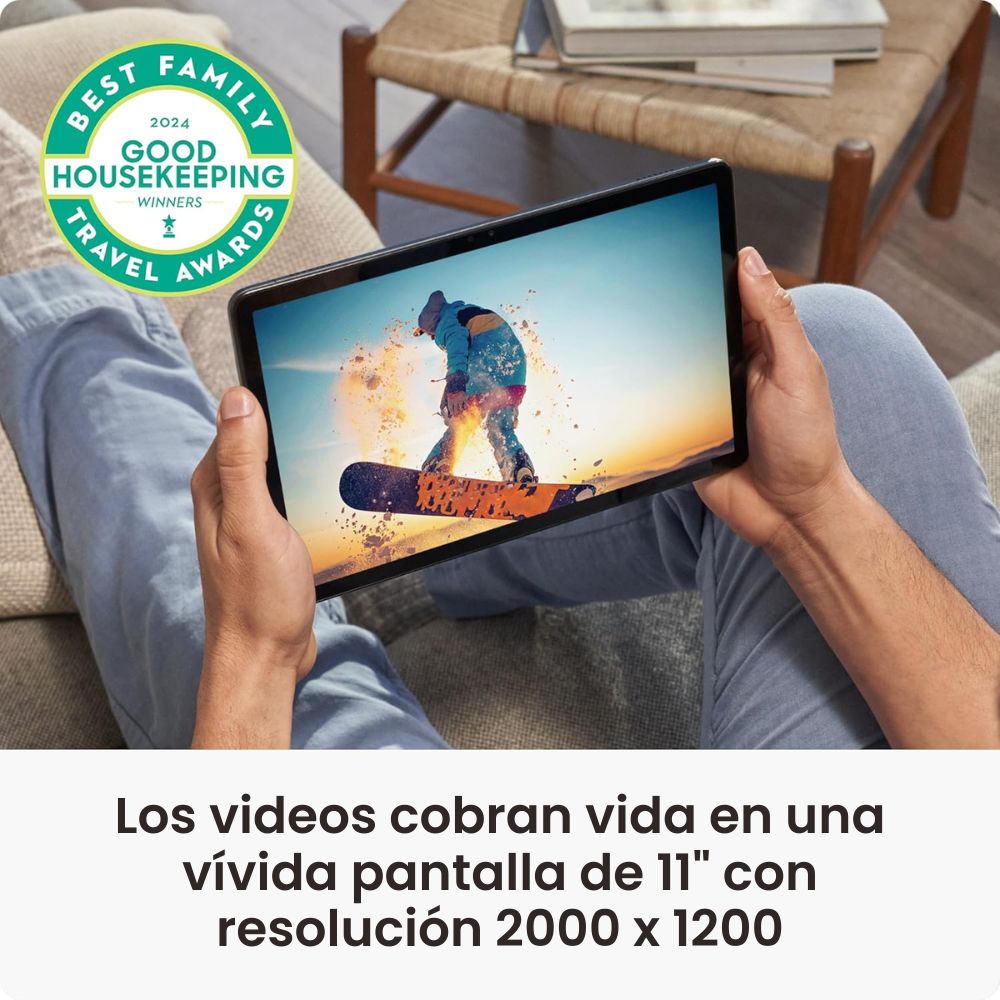 Tablet Amazon Fire Max 11, procesador octa-core, 4 GB RAM,