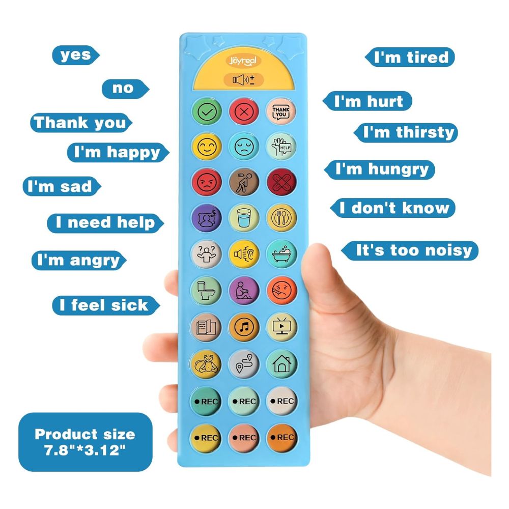 Joyreal Dispositivo AAC para Autismo y Terapia del Habla | Herramienta de Comunicación No Verbal