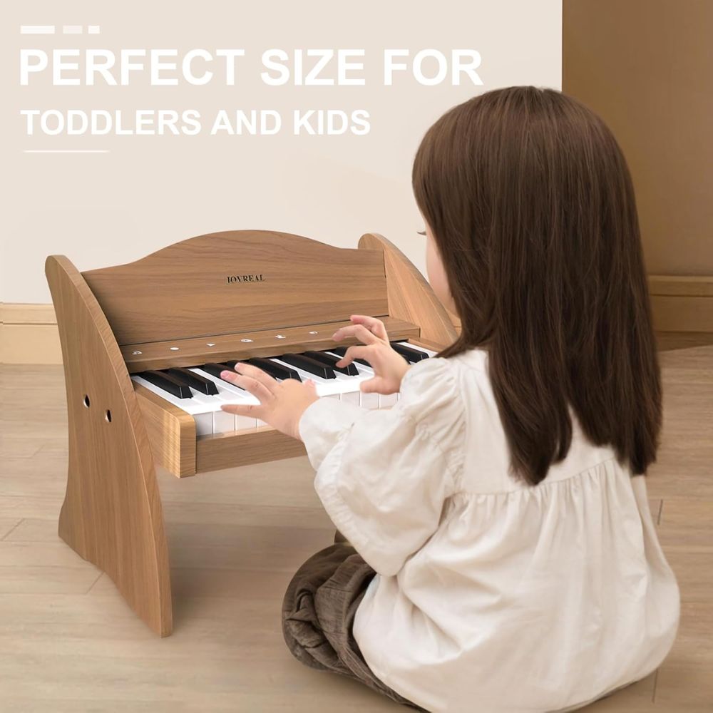 🎹 Joyreal Piano Infantil de 25 Teclas | Juguete Educativo para Niños 3+ Años 🎼✨