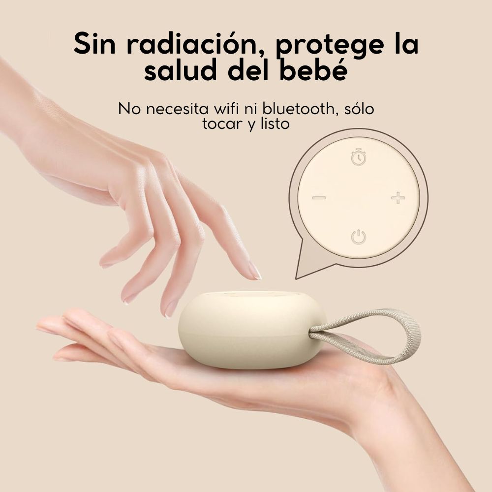 Máquina de Sonido Portátil para Dormir – Ruido Blanco para Bebés, Niños