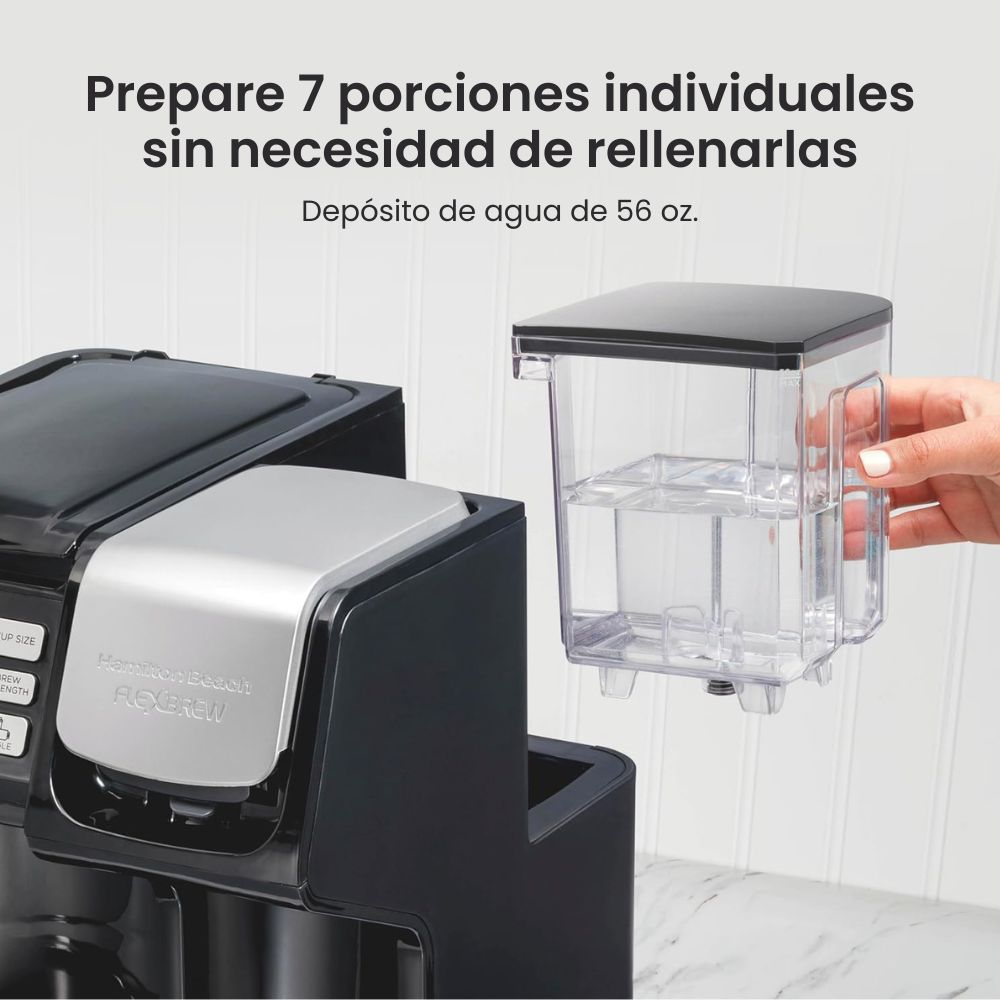 Cafetera 3 en 1 - Hamilton Beach FlexBrew Trio