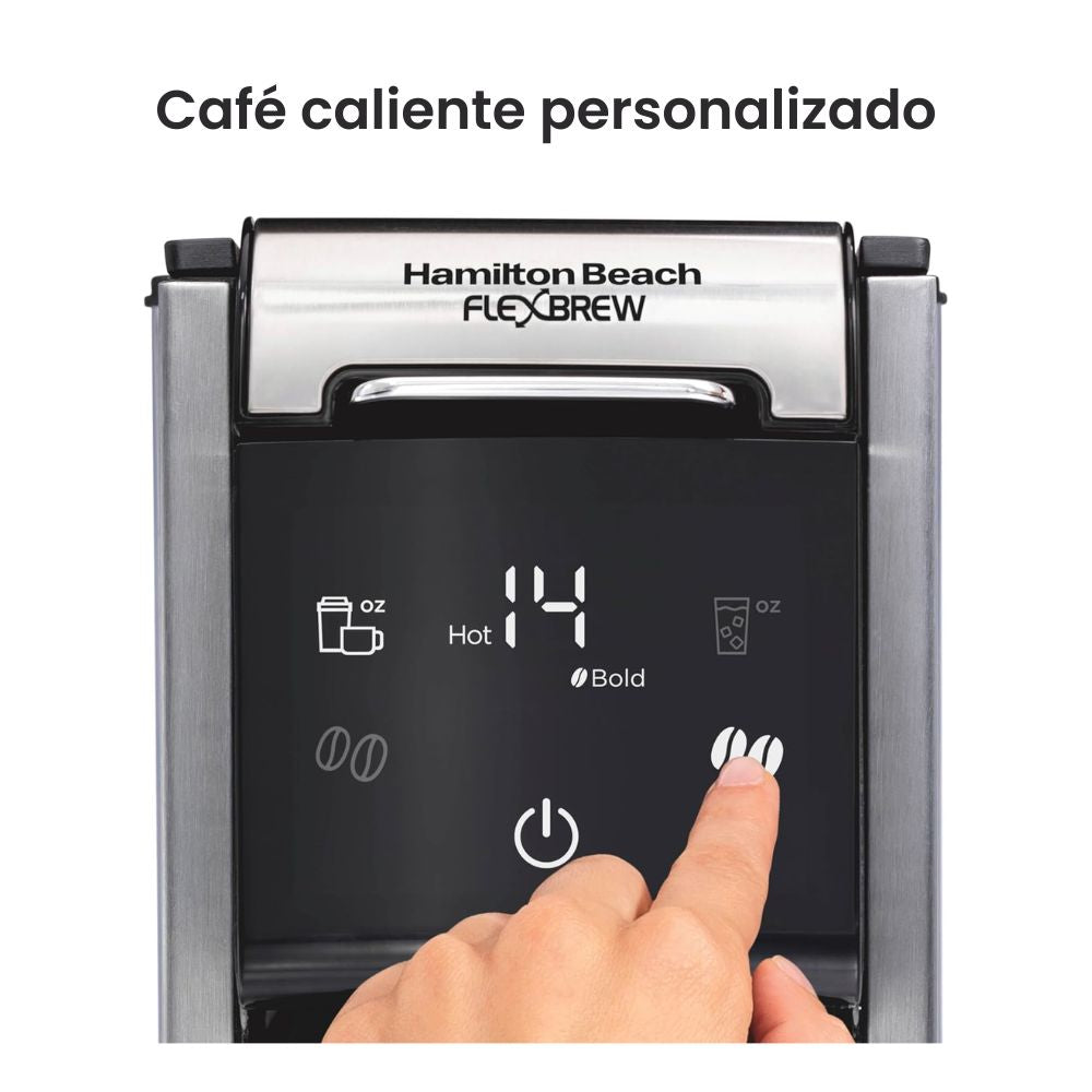 Cafetera 4 en 1 - Hamilton Beach FlexBrew Advanced