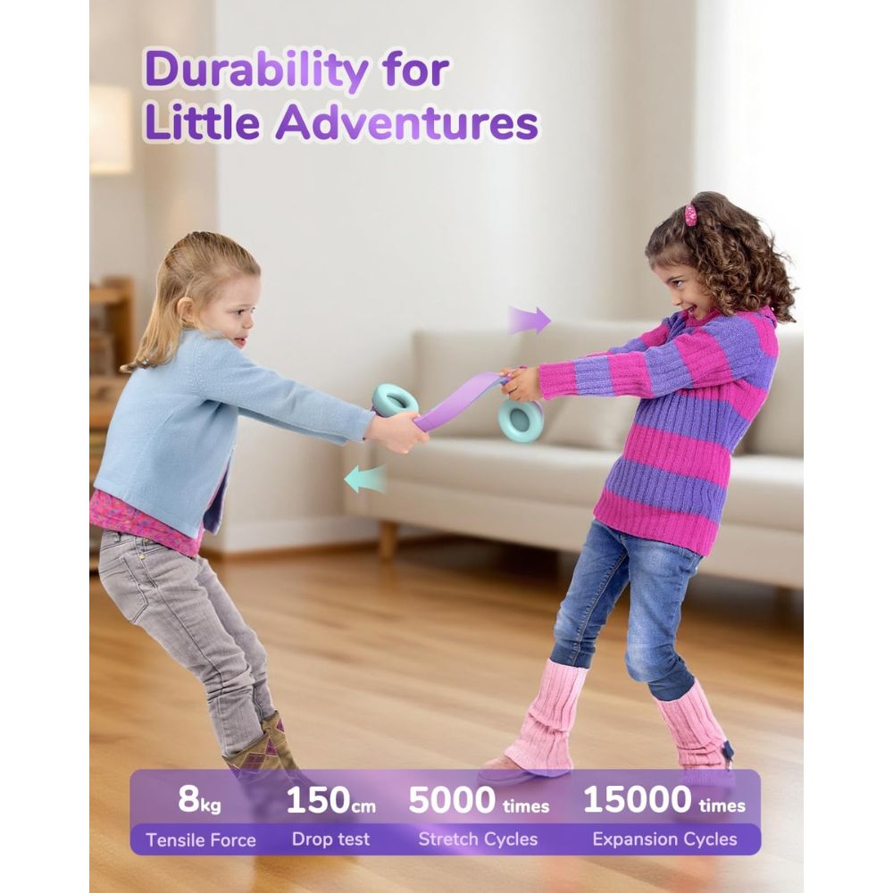 iClever BTH26 – Auriculares con Cancelación Activa de Ruido (ANC) para Niños | Volumen Seguro 80dBA | 60h Batería 🧒🎧