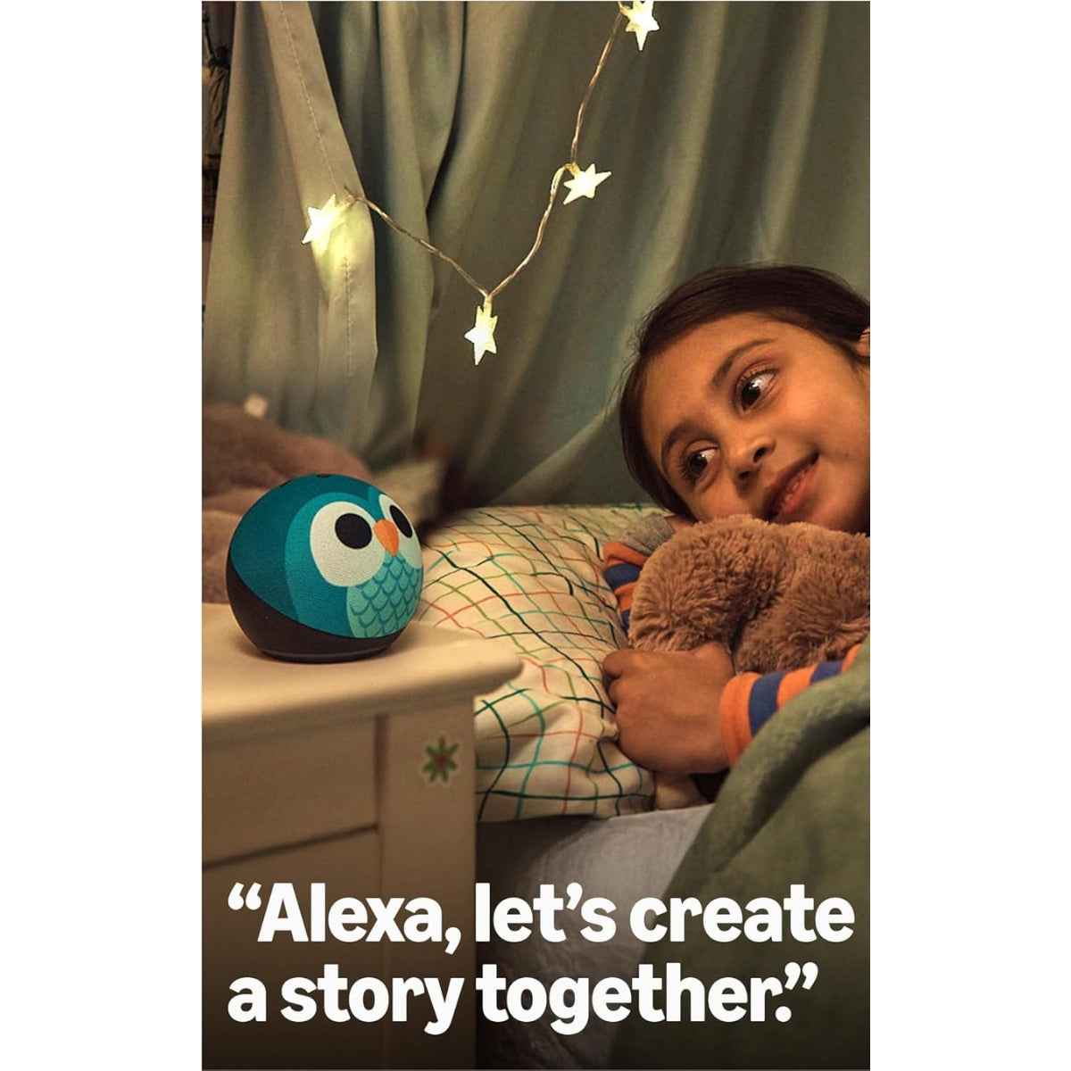 COMBO AMAZON - Tablet Amazon Fire HD 8 Kids + Amazon Echo Dot Kids Owl