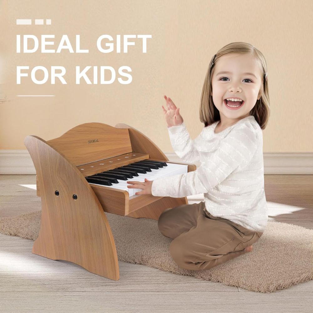 🎹 Joyreal Piano Infantil de 25 Teclas | Juguete Educativo para Niños 3+ Años 🎼✨