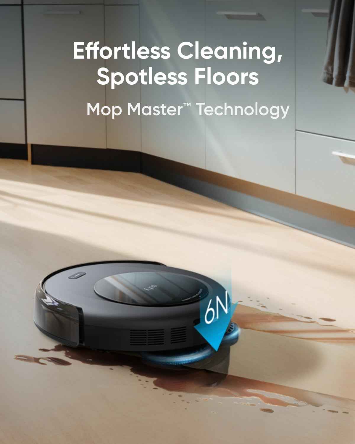 Aspiradora robot Eufy Omni C20 con estación todo en uno
