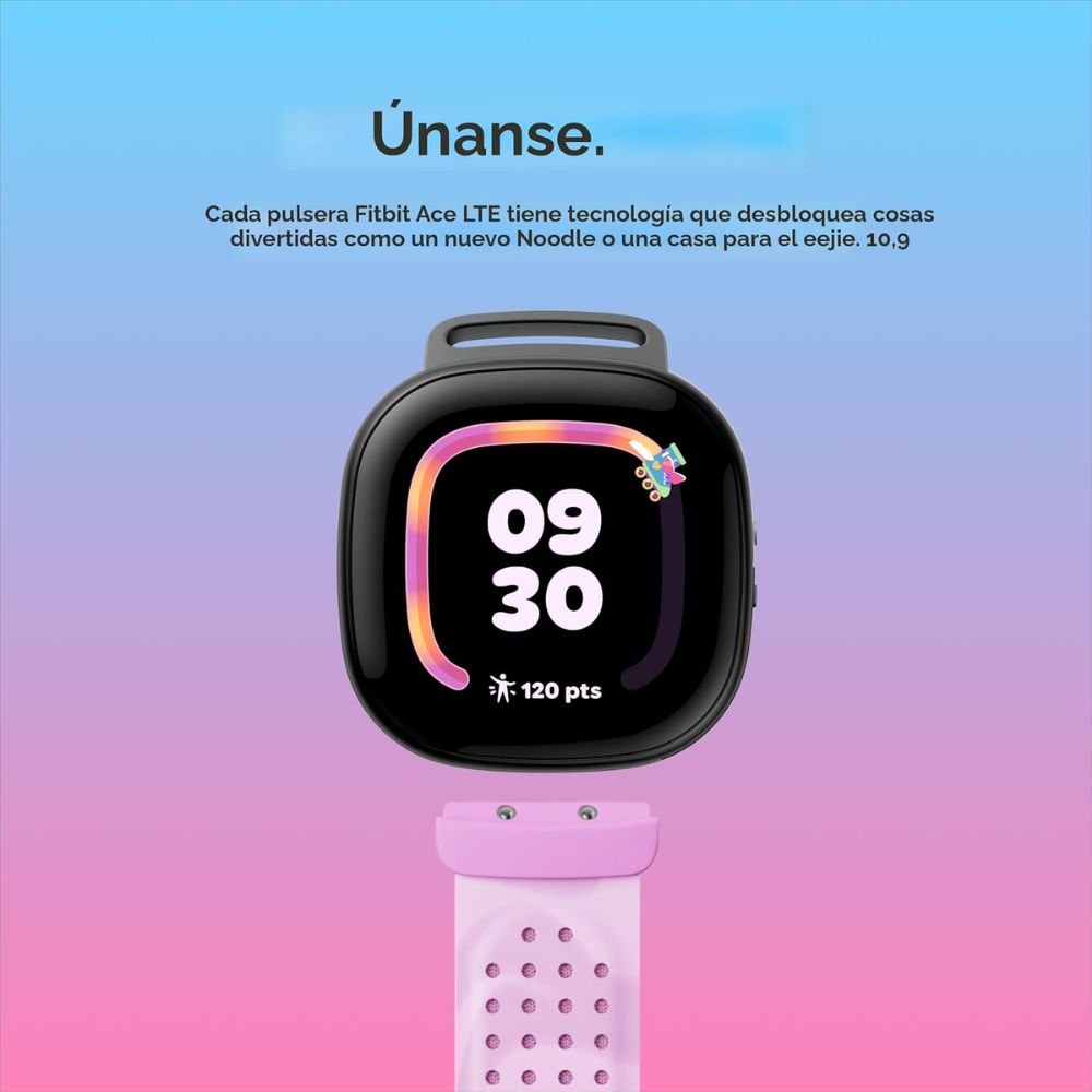 Fitbit Ace LTE – Reloj Inteligente para Niños con 4G LTE y Juegos Activos 🎮📱