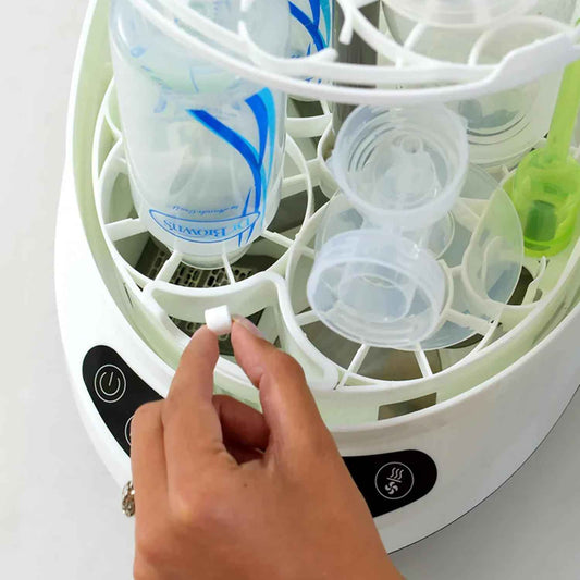 Baby Brezza – Tabletas de detergente para lavadora de biberones, 120 unidades