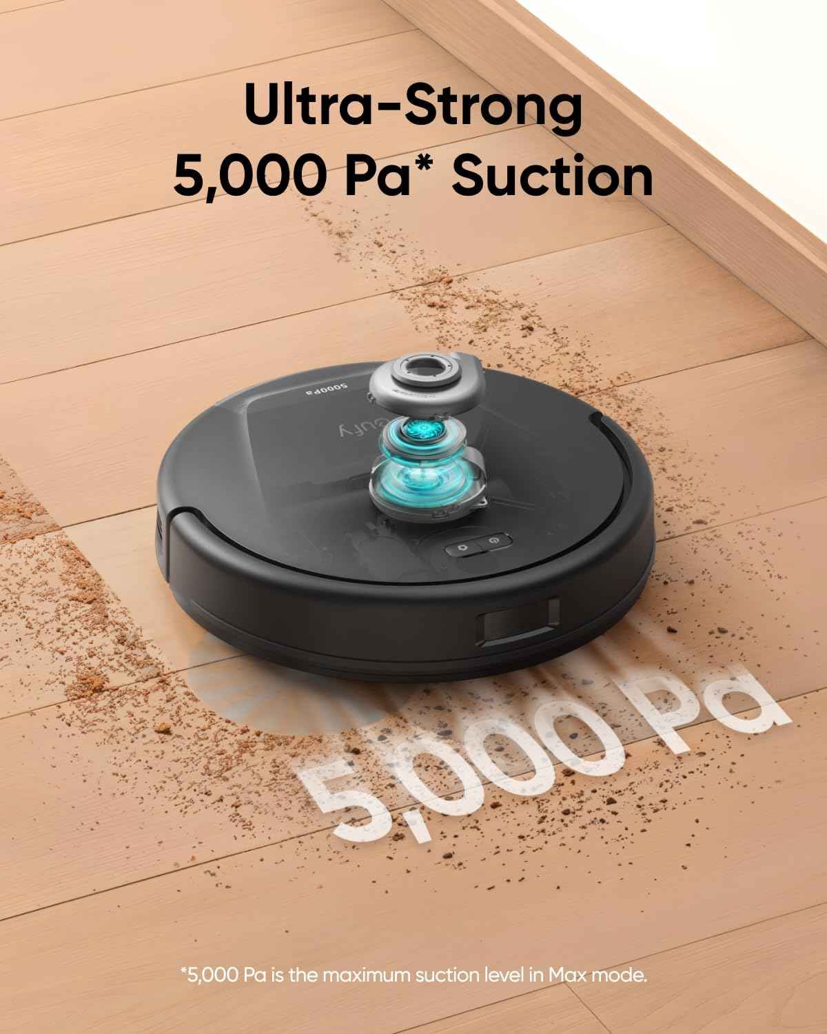 Aspiradora Robot Eufy L60 con estación de vacíado automático