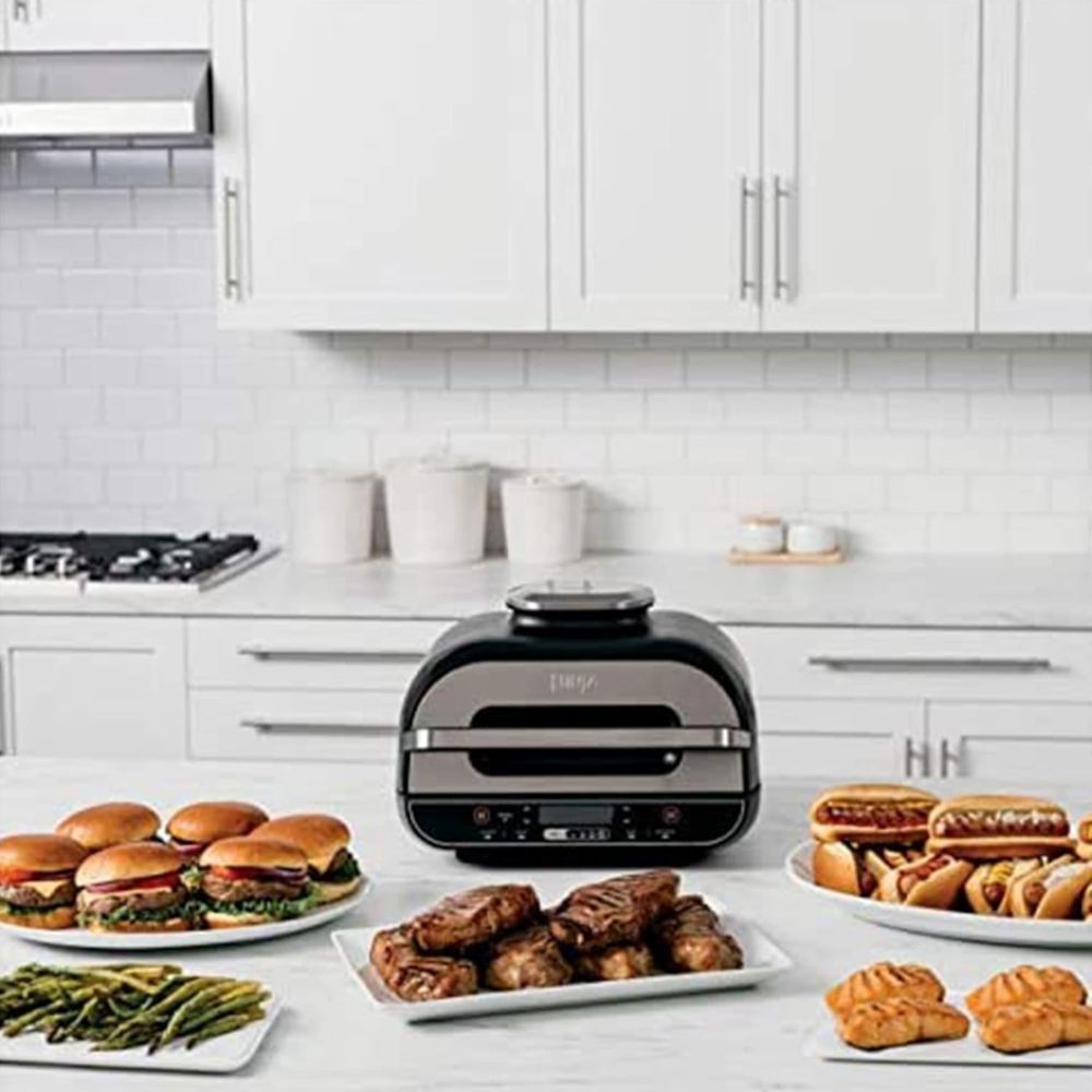 🔥 Parrilla Ninja Foodi XL 5 en 1 + Freidora de Aire