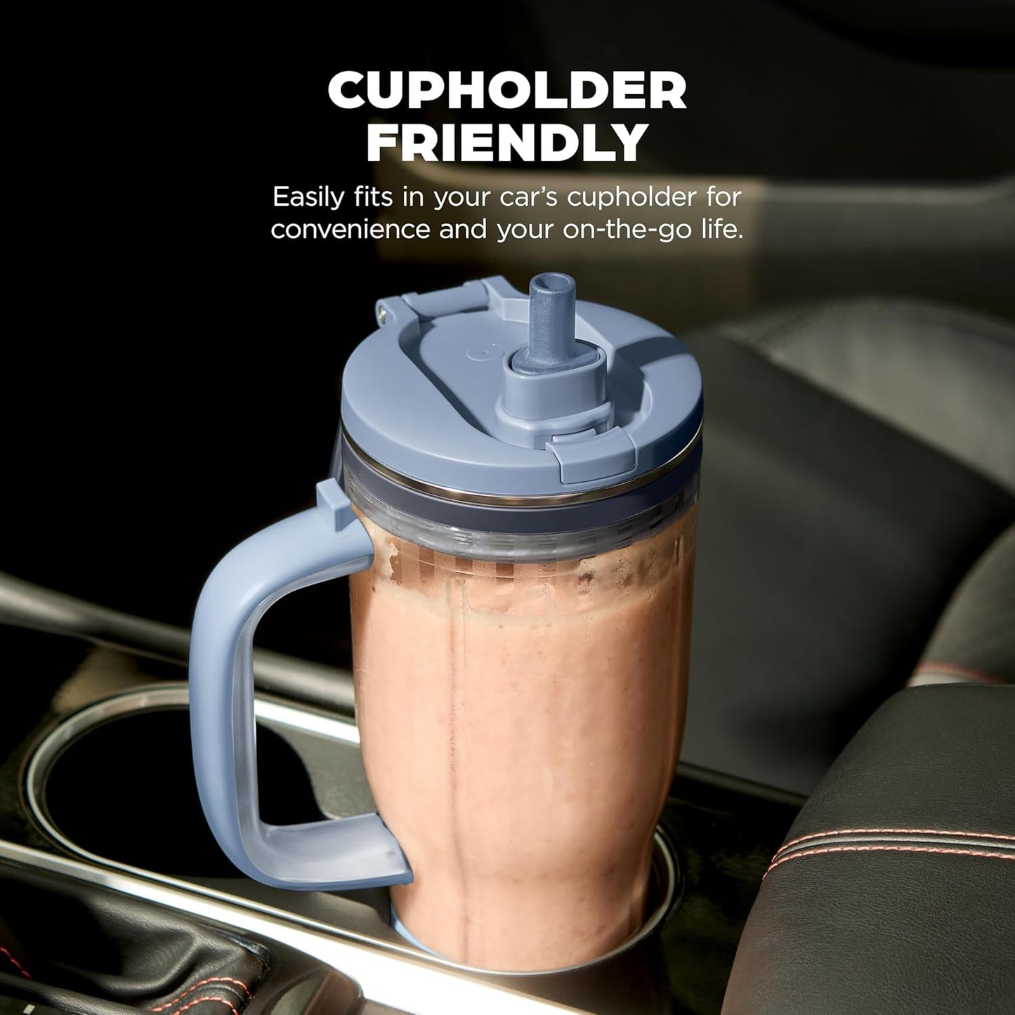 Licuadora Personal Ninja BlendBOSS | De 26 oz con Auto-iQ y Vaso de Viaje Hermético