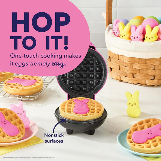 Minimáquina para hacer waffles - PEEPS x Dash Bunny