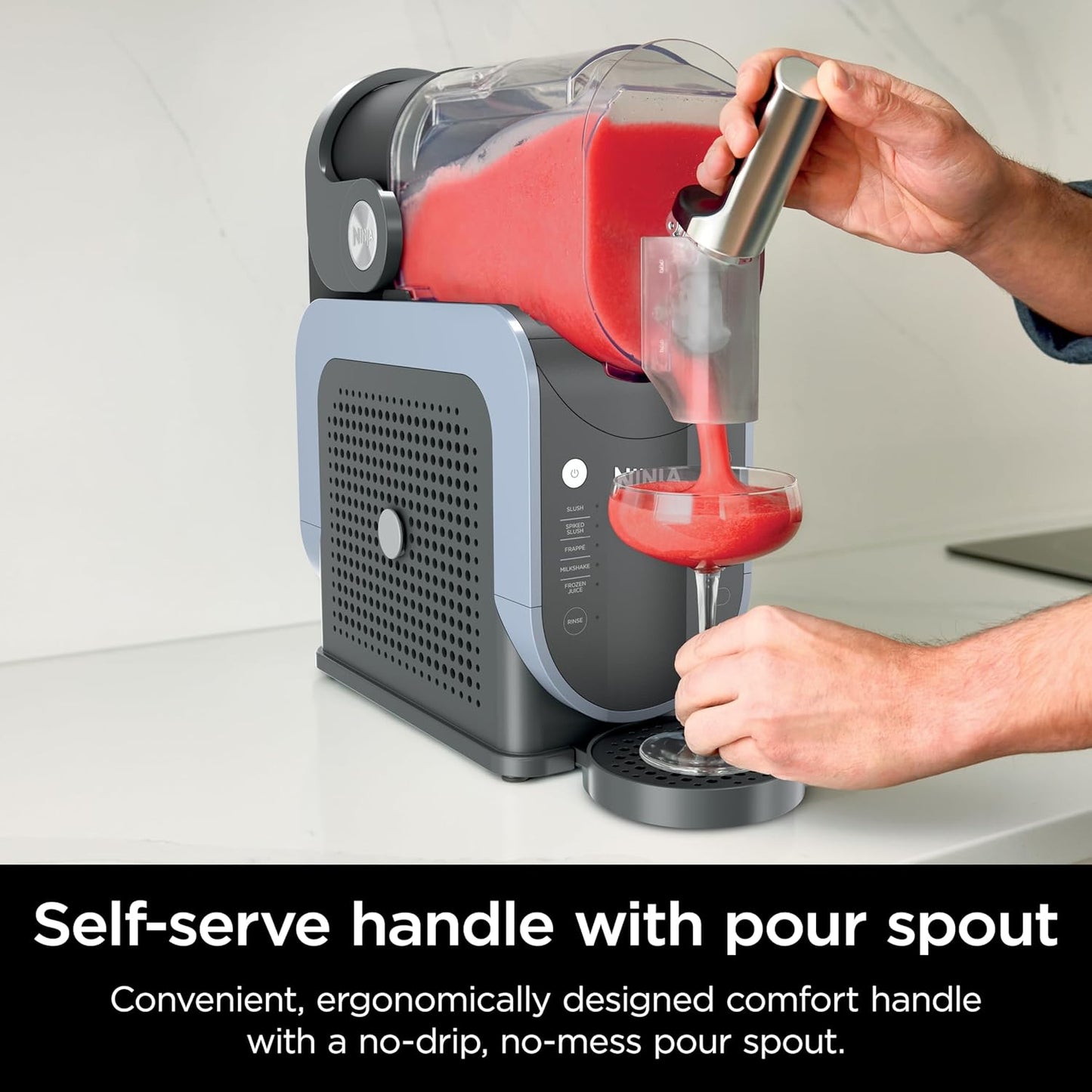 Ninja SLUSHi - Máquina de bebidas congeladas y granizados con tecnología RapidChill
