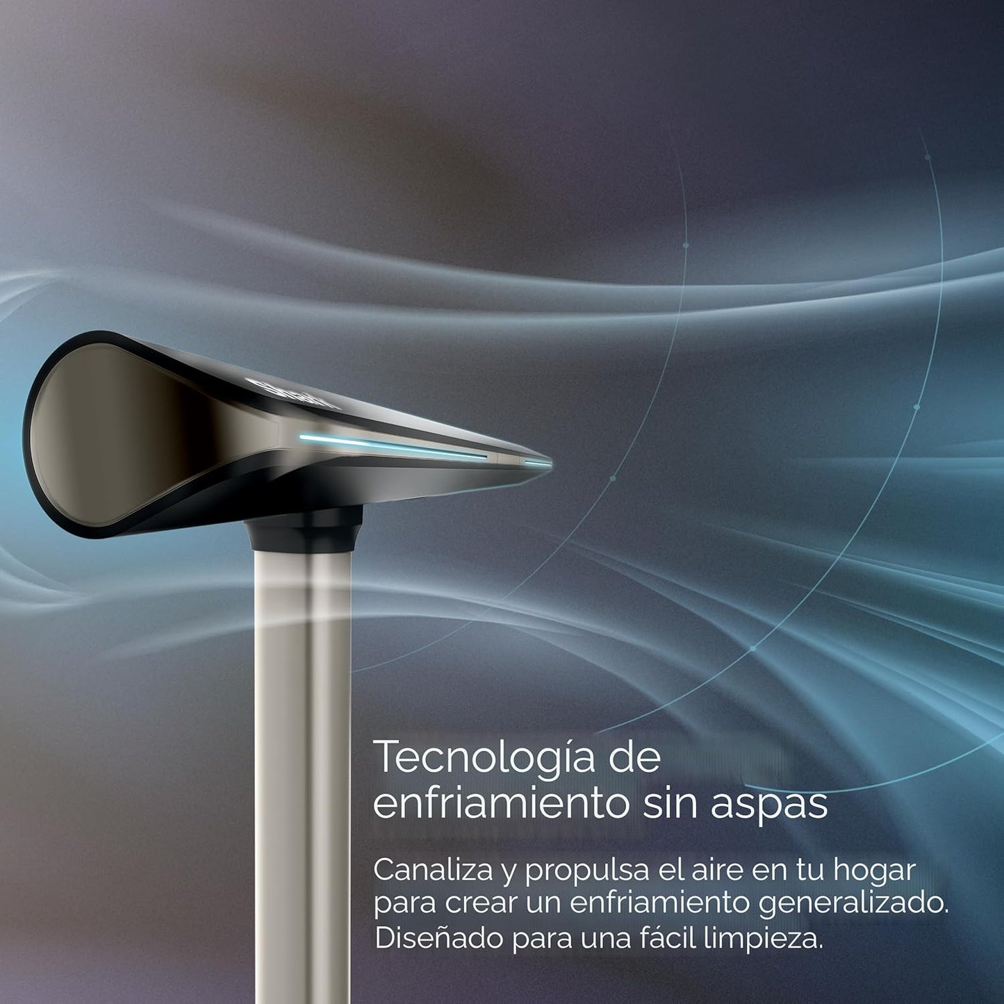 Ventilador de Torre Sin Aspas Ultra Potente - Shark TurboBlade