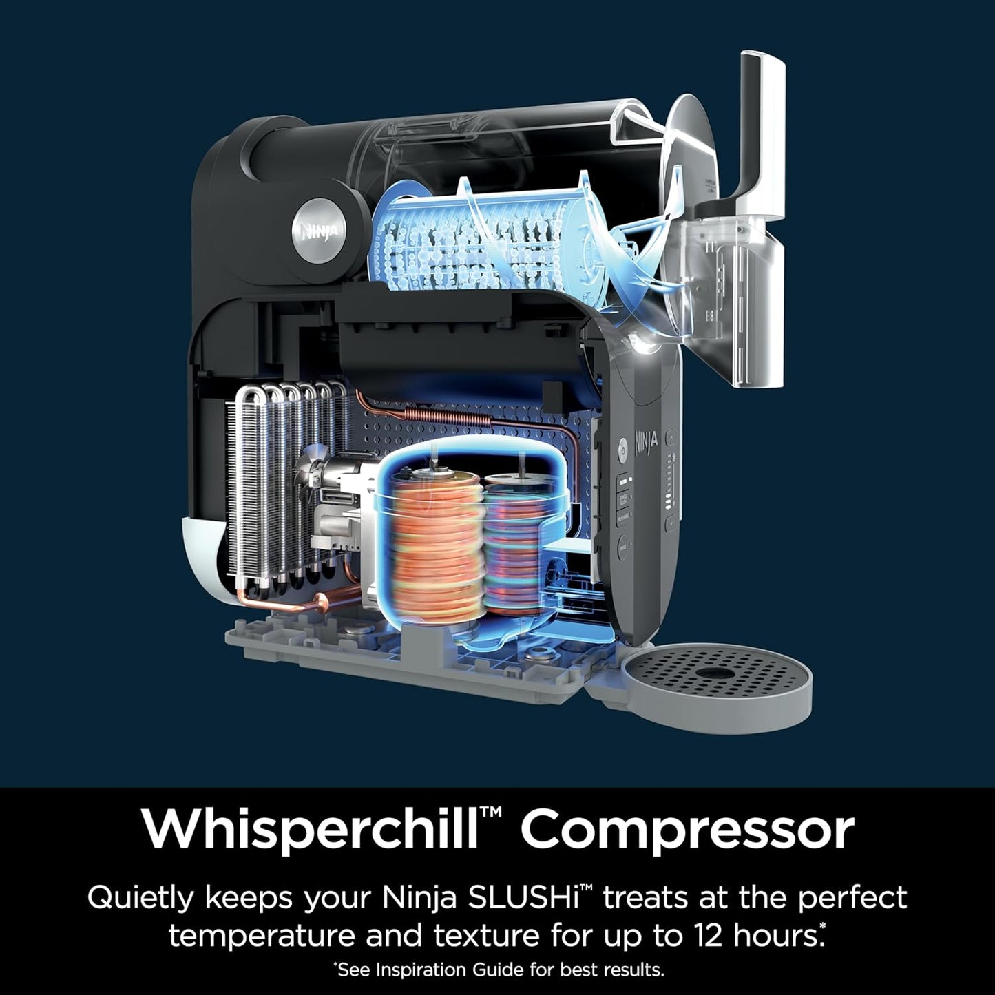 Ninja SLUSHi - Máquina de bebidas congeladas y granizados con tecnología RapidChill