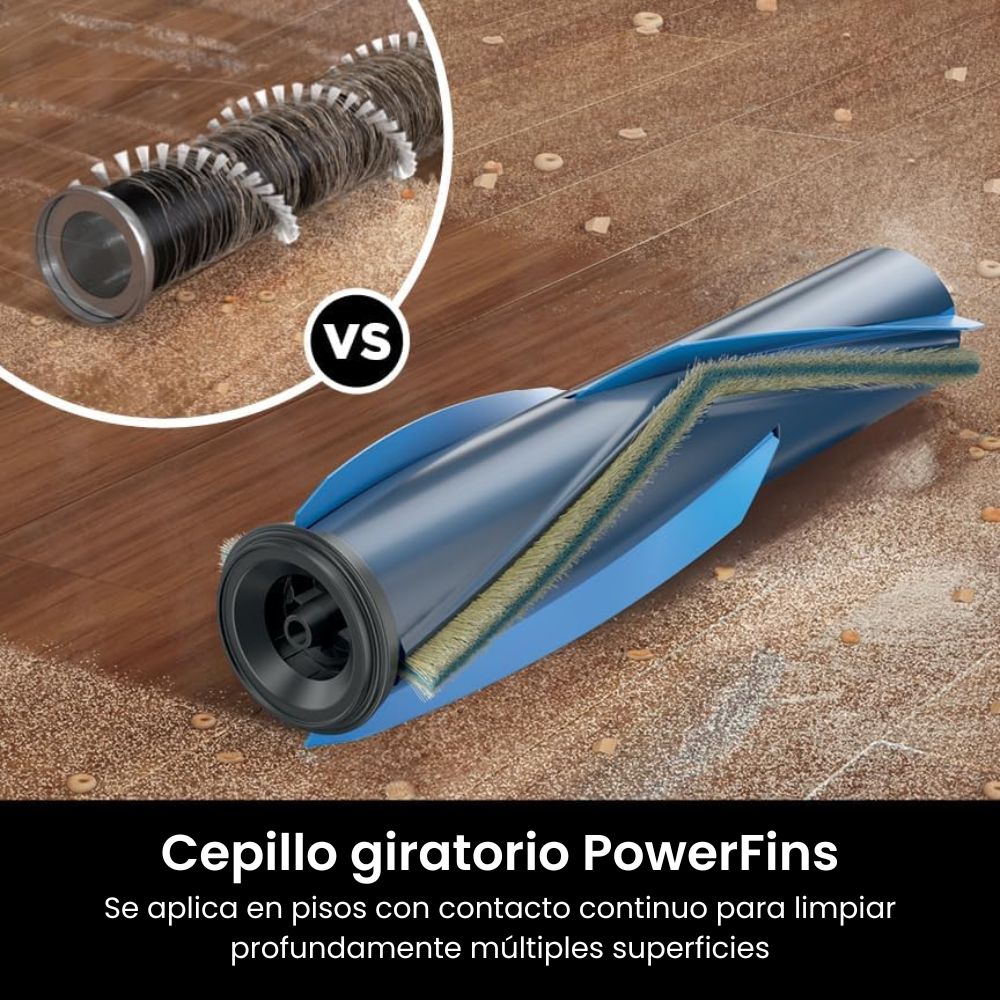 Aspiradora Inalámbrica Ultra Potente - Tecnología FloorDetect | Filtro HEPA - Shark PowerPro Plus