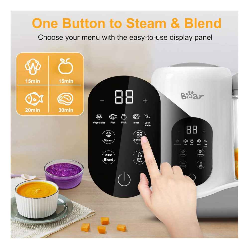 Máquina de alimentos para bebés, procesador de alimentos - BEAR