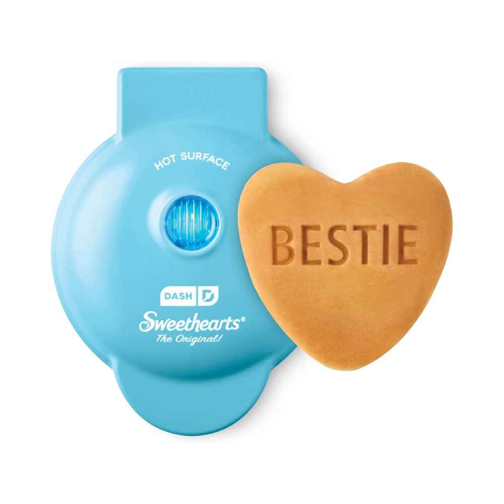 DASH x Sweethearts® Mini waflera – Waffle, 4 pulgadas, gofres en forma de corazón
