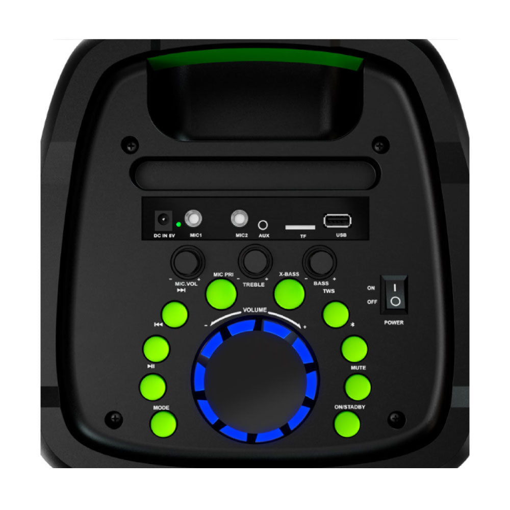 Parlante con micrófono BoomFire X - Klip Xtreme KLS-652