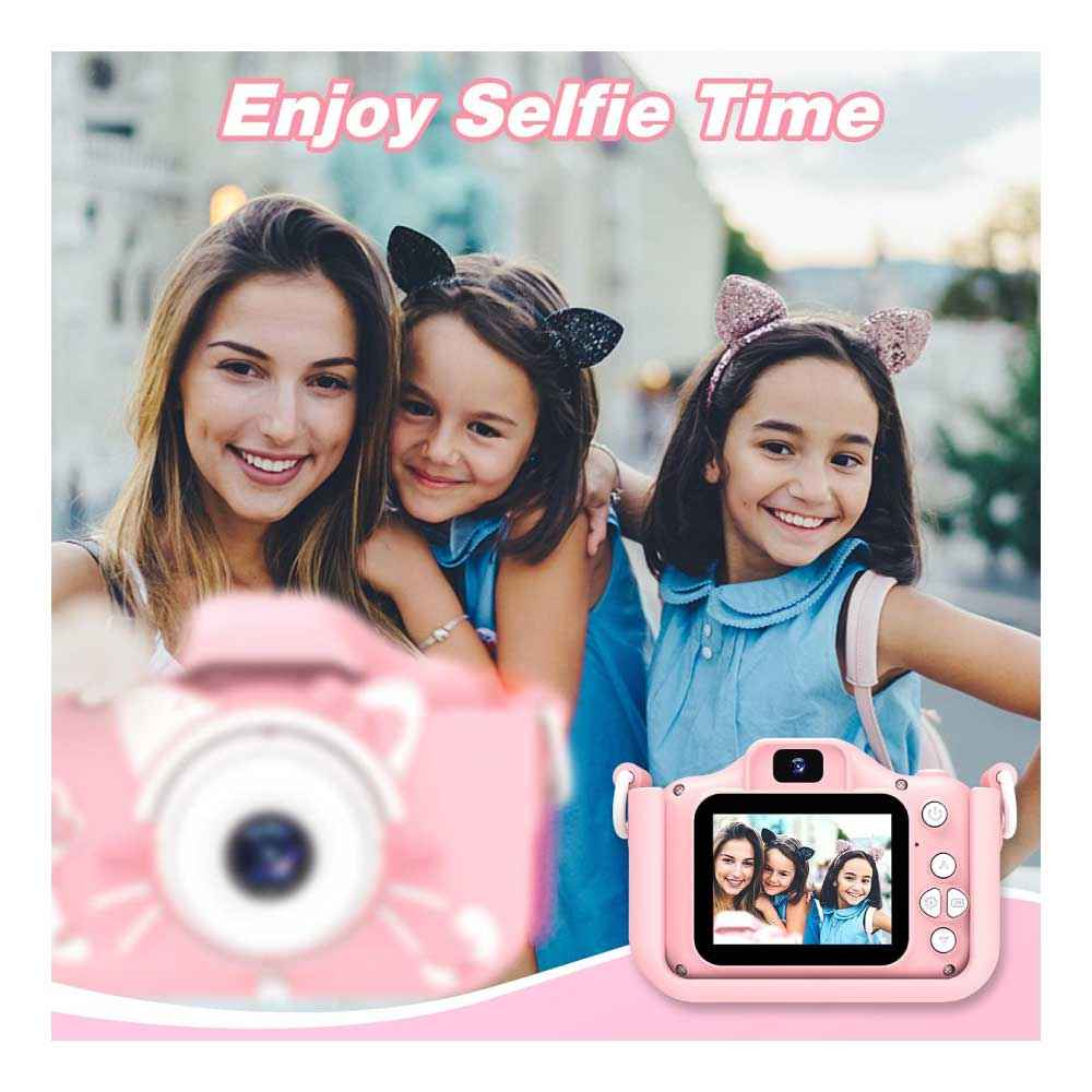 Cámara digital para niños, incluye tarjeta SD de 32G - Goopow