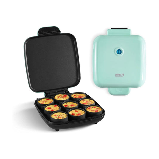 Máquina para hacer bocados de huevo de tamaño familiar para bocados de desayuno - DASH Sous Vide Style