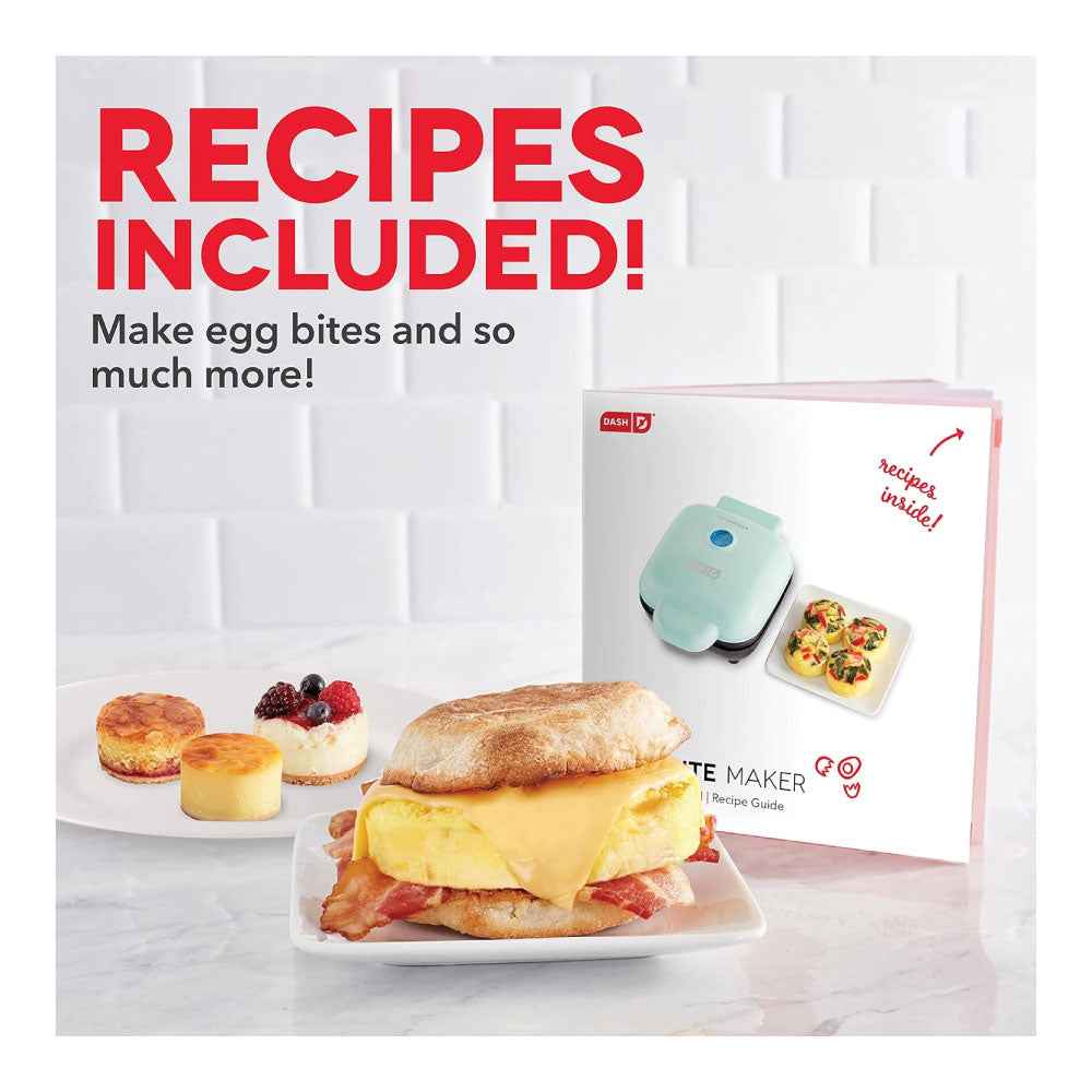 DASH - Máquina para picar huevos estilo Sous Vide con moldes de silicona para sándwiches de desayuno