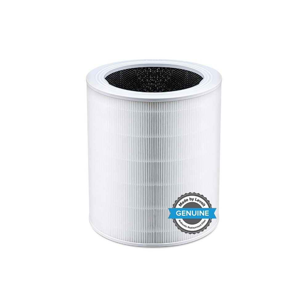 COMBO LEVOIT - Purificadores de aire para habitación grande del hogar con WiFi inteligente Core 600S-P + Filtro de Repuesto
