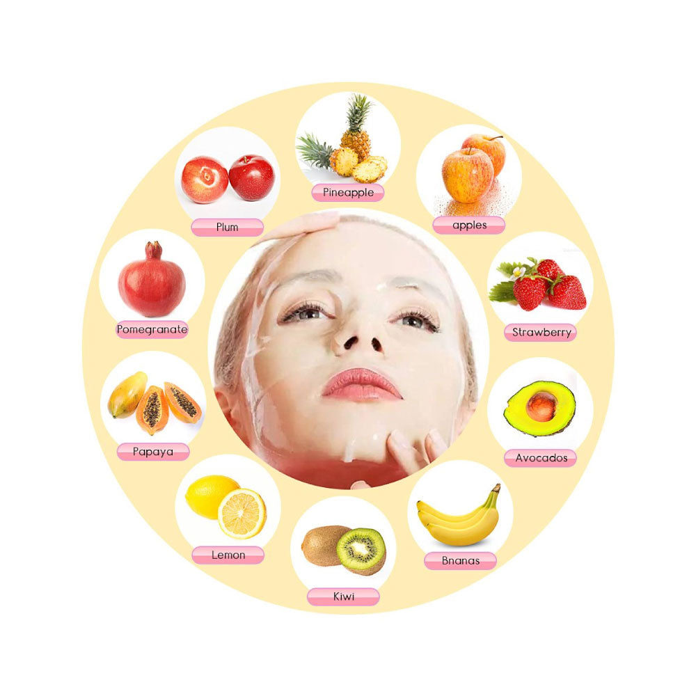 Máquina para hacer mascarillas faciales con 32 pastillas de colágeno