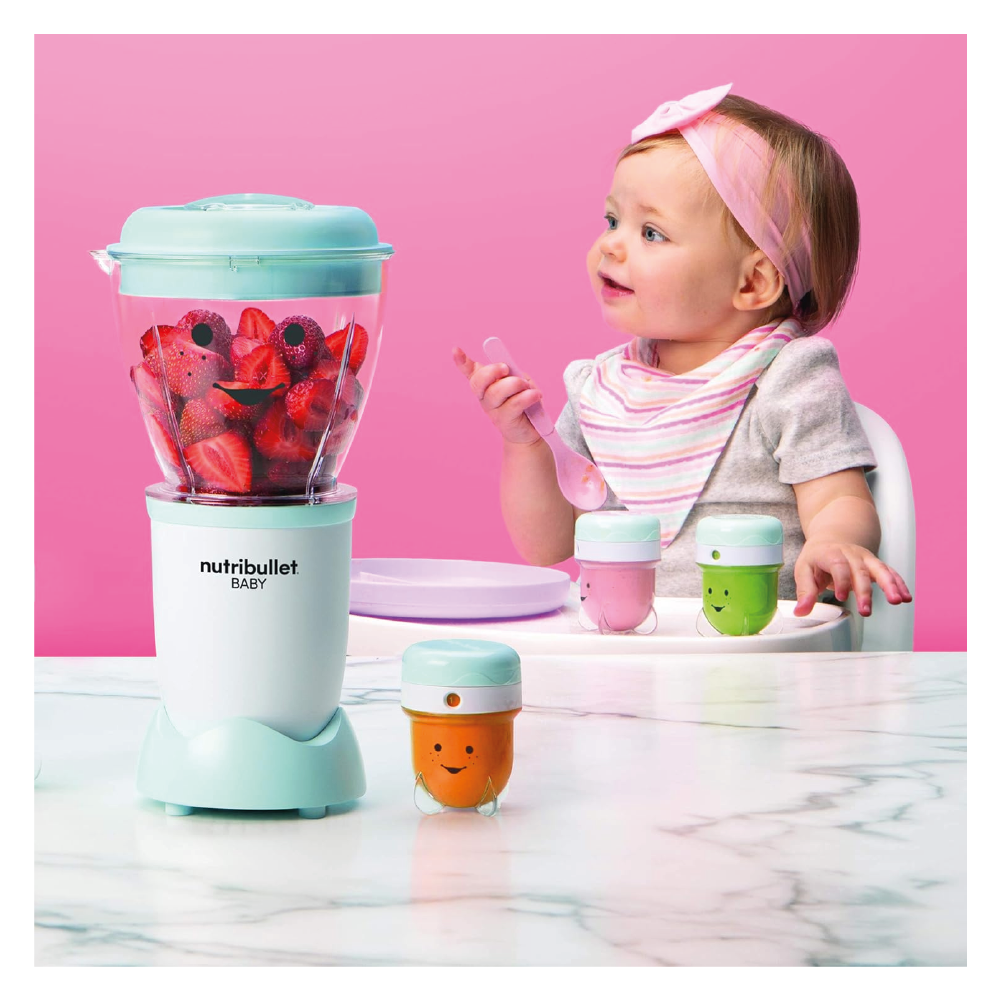 COMBO NUTRIBULLET BABY: VAPORERA + LICUADORA