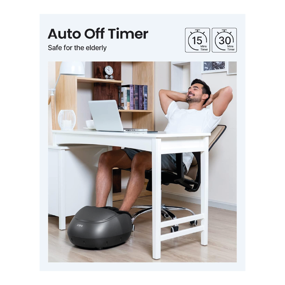 Renpho Shiatsu - Máquina de masajeador de pies con calor