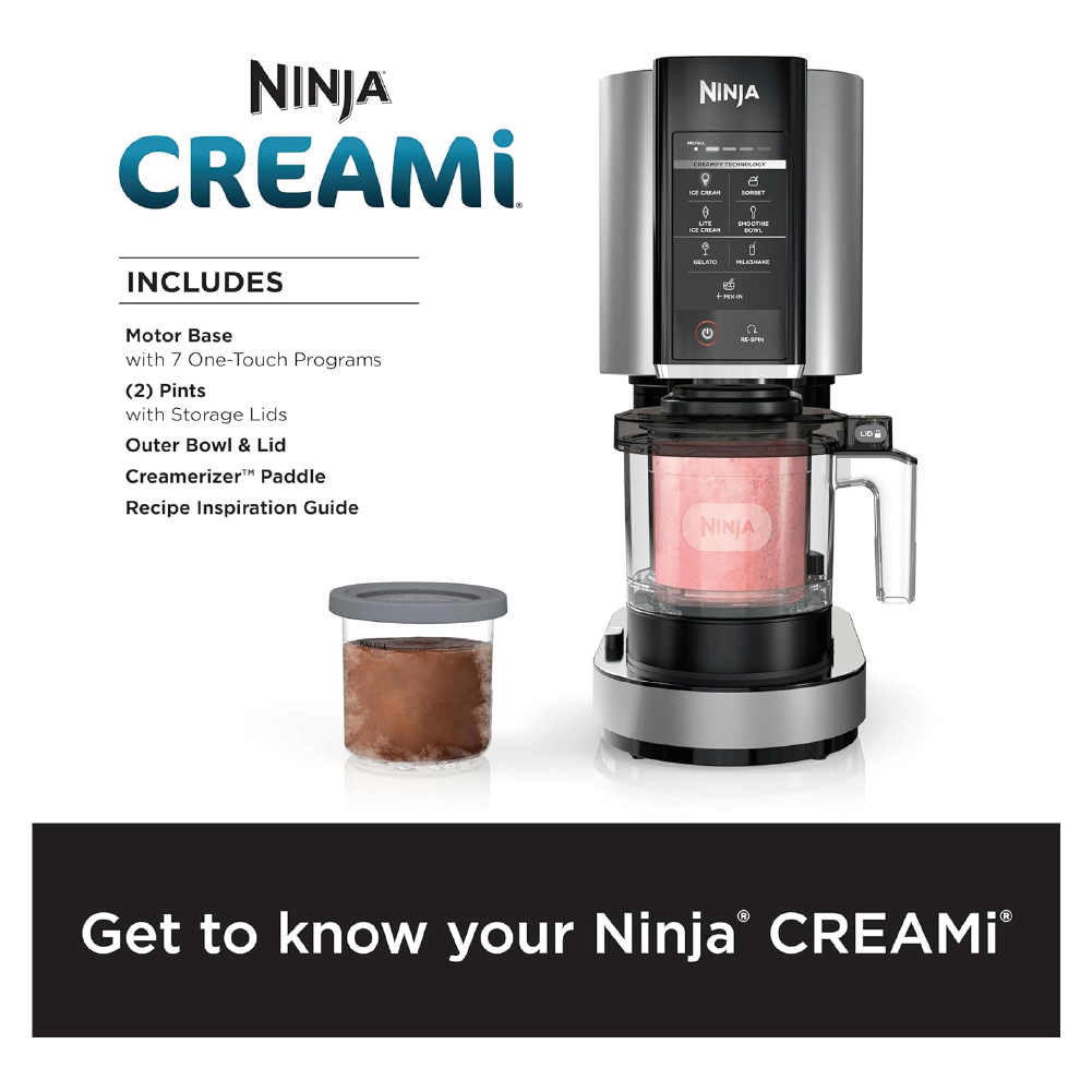 Máquina para hacer helado, sorbetes, batidos - Ninja Creami NC301RD