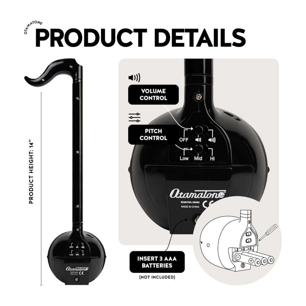 Instrumento musical electrónico, portátil, japonés, Maywa Denki Studio, para niños, adolescentes - Otamatone