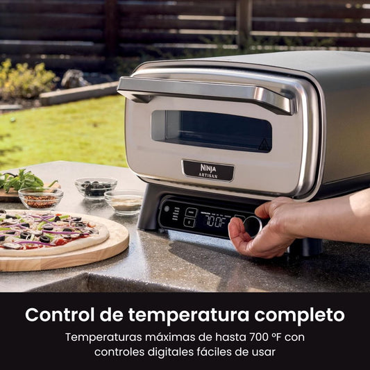 Horno de Pizza Ninja Artisan | ¡Pizza en 3 Minutos! | Para Exteriores 🌟